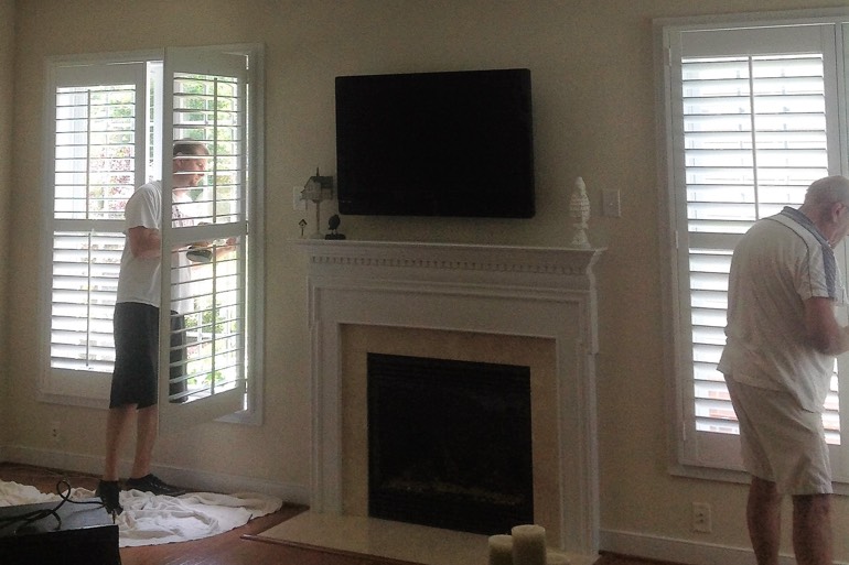 Fort Lauderdale shutter installation